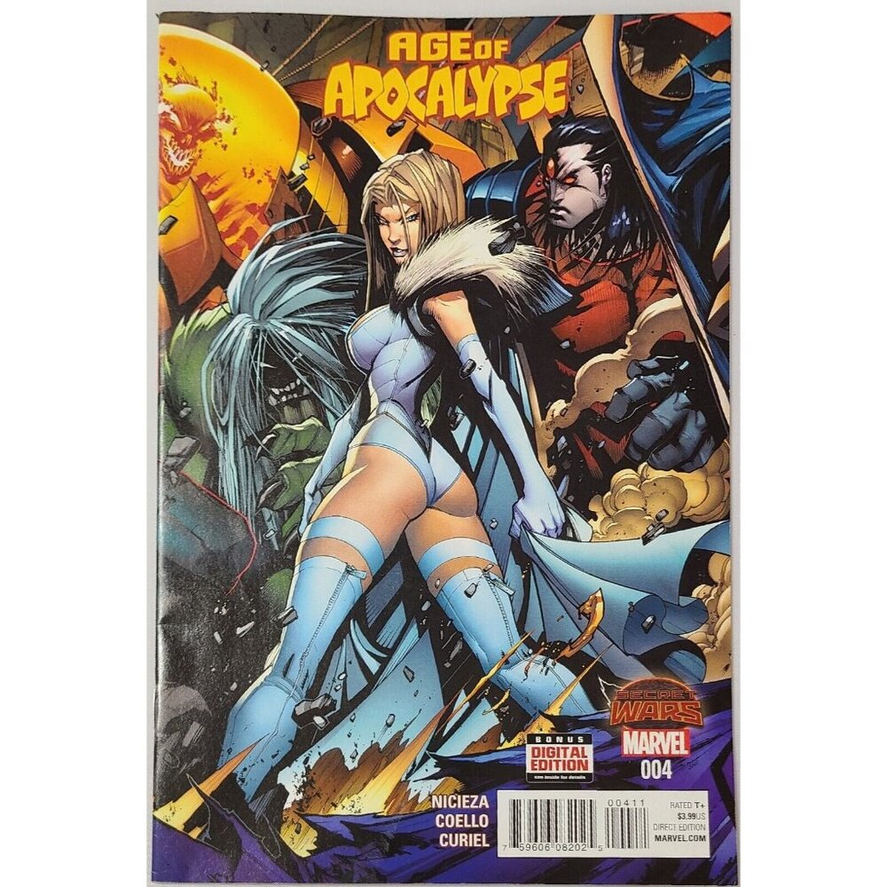 Age of Apocalypse 4 Marvel Comics 2015 FN/VF Secret Wars X-Men